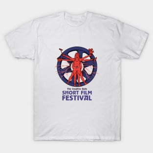 Creative Guts Short Film Festival - No Background T-Shirt